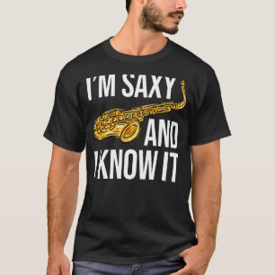 Camiseta Músicos saxofonistas y el jugador saxofón