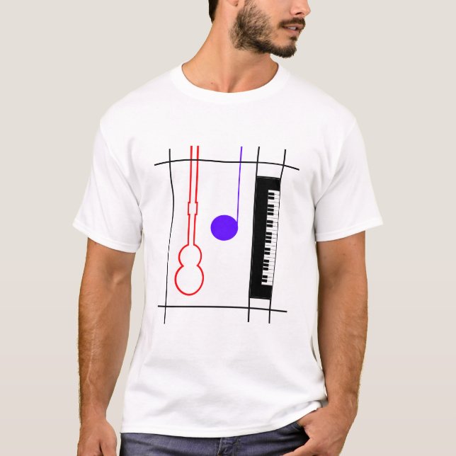 Camiseta Musikinstrument (Anverso)
