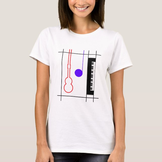 Camiseta Musikinstrument (Anverso)
