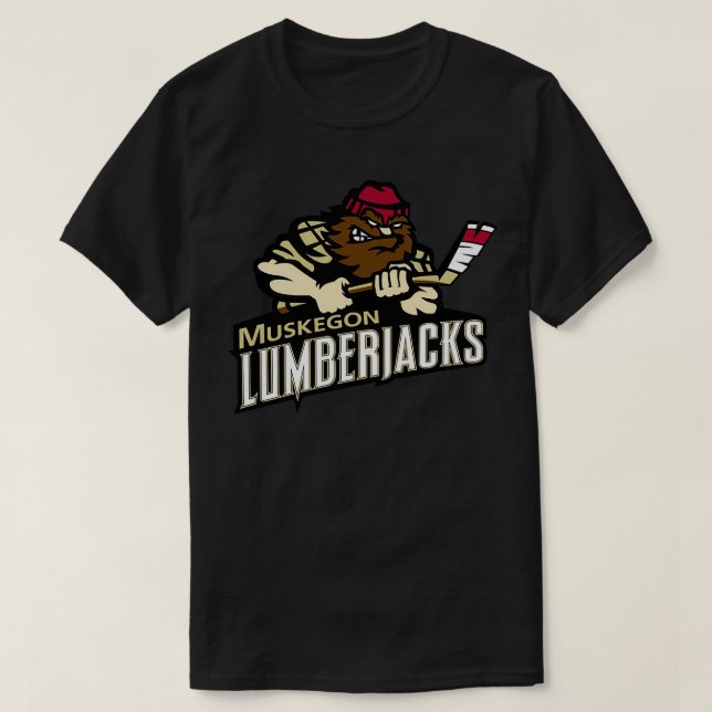 Camiseta Muskegon Lumberjacks (Diseño del anverso)