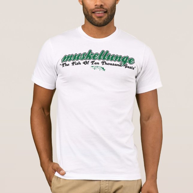 Camiseta Muskellunge (Anverso)