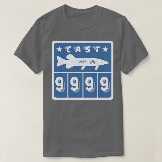 Camiseta Muskie Muskellunge Musky Fishing Funny Fisherman (Diseño del anverso)