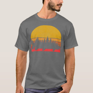 Camiseta Muskie Pine Forest Treeline Muskie Fishing