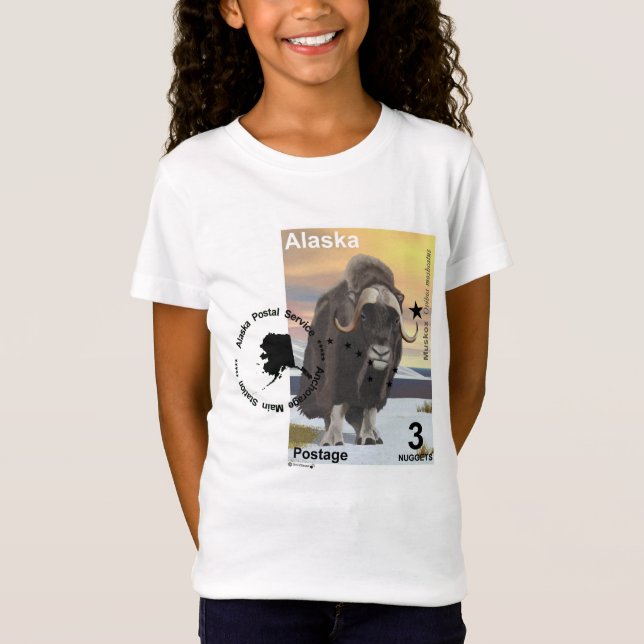 Camiseta Muskox Stamp Souvenir (Anverso)