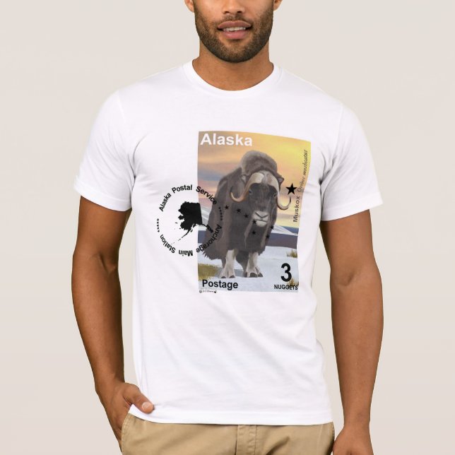 Camiseta Muskox Stamp Souvenir (Anverso)