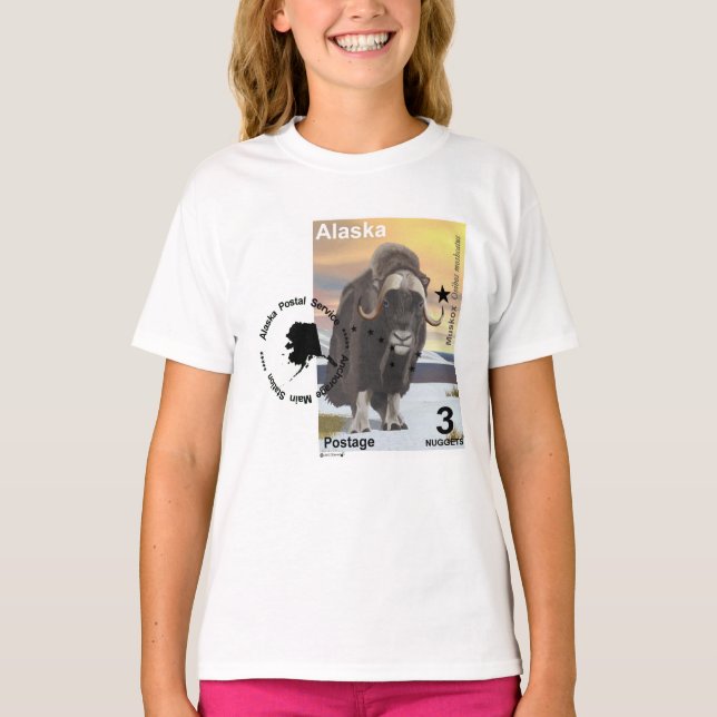 Camiseta Muskox Stamp Souvenir (Anverso)