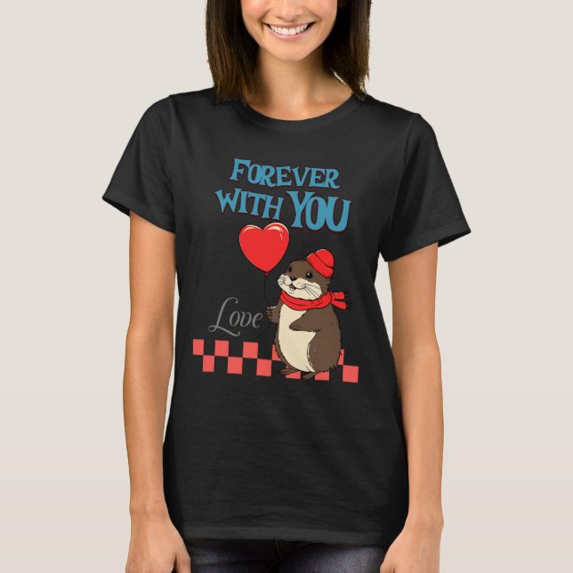 Camiseta Muskrat Love Forever With You  (Anverso)