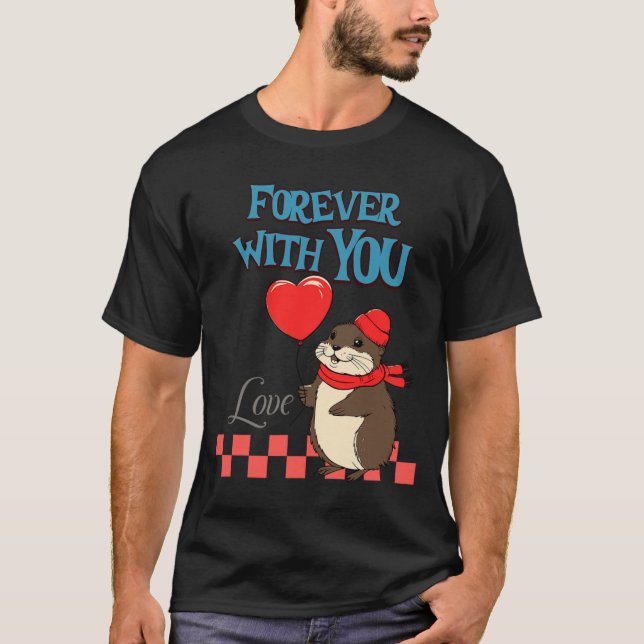 Camiseta Muskrat Love Forever With You  (Anverso)