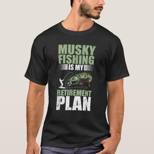 Camiseta Musky Fisherman Fish Hunting Lover Musky F (Anverso)
