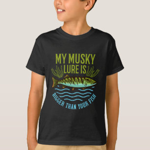 Camiseta Musky Fishing Gift Muskie Lure Muskellunge