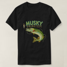 Musky Hunter Fisher Trendy Design