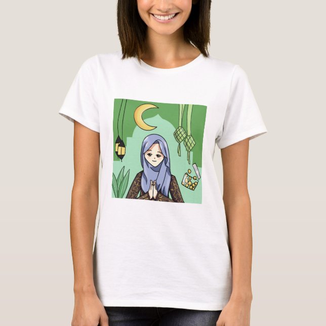 Camiseta Muslimah (Anverso)