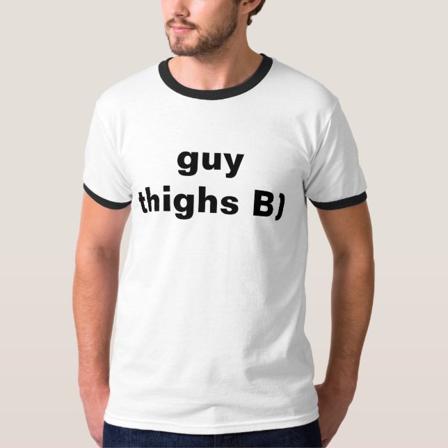 Camiseta muslos del individuo B) (Anverso)