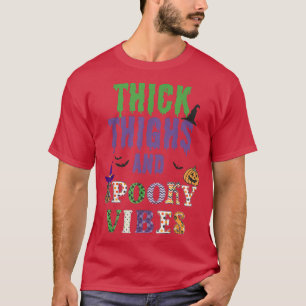 Camiseta muslos gruesos perfectos y vibraciones espeluznant