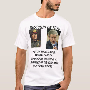 Camiseta Mussolini en Bush, bush_points, fascismo si…
