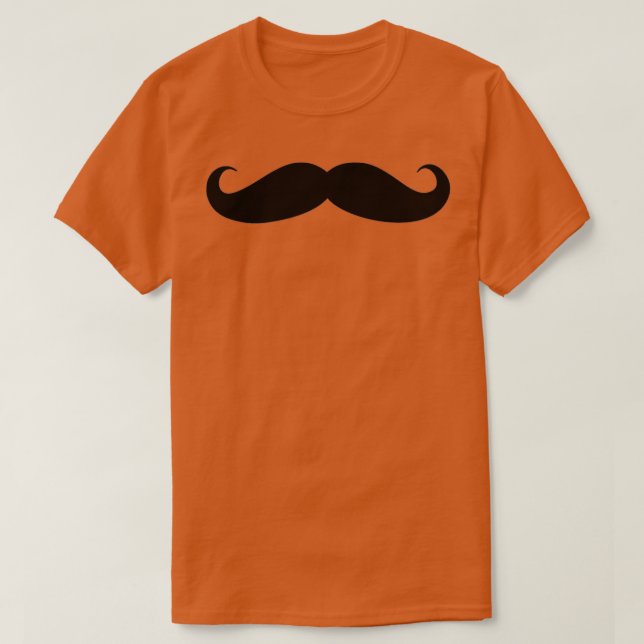 Camiseta Mustache 1 (Diseño del anverso)