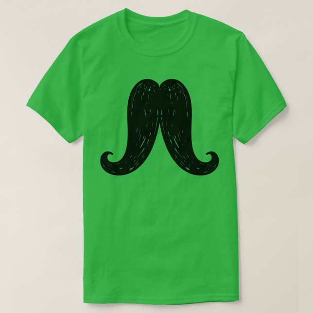 Camiseta Mustache 5 (Diseño del anverso)
