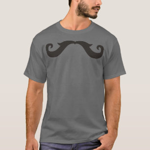Camiseta Mustache artístico