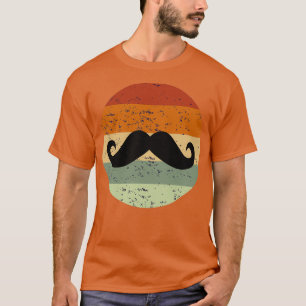 Camiseta Mustache Beard Retro 3