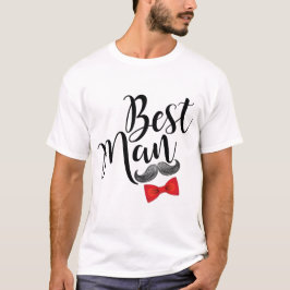 Camiseta Mustache Best Man
