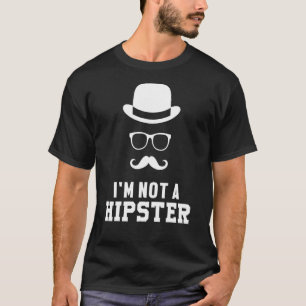 Camiseta Mustache De Humo De Hipster No Hippies Sp Libre
