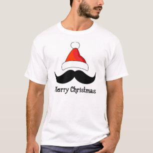 Camiseta Mustache de las navidades