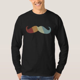 Camiseta Mustache Retro Style Vintage