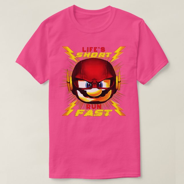 Camiseta Mustache Speedster (Diseño del anverso)