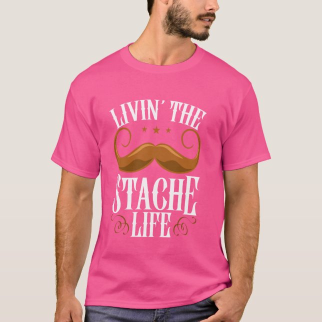 Camiseta Mustache Stache Bebe (Anverso)