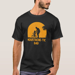 Camiseta Mustache Tic Dad Bebe Daddy Mustache Padre Coo
