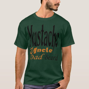 Camiseta Mustache Uncle Dad Beard