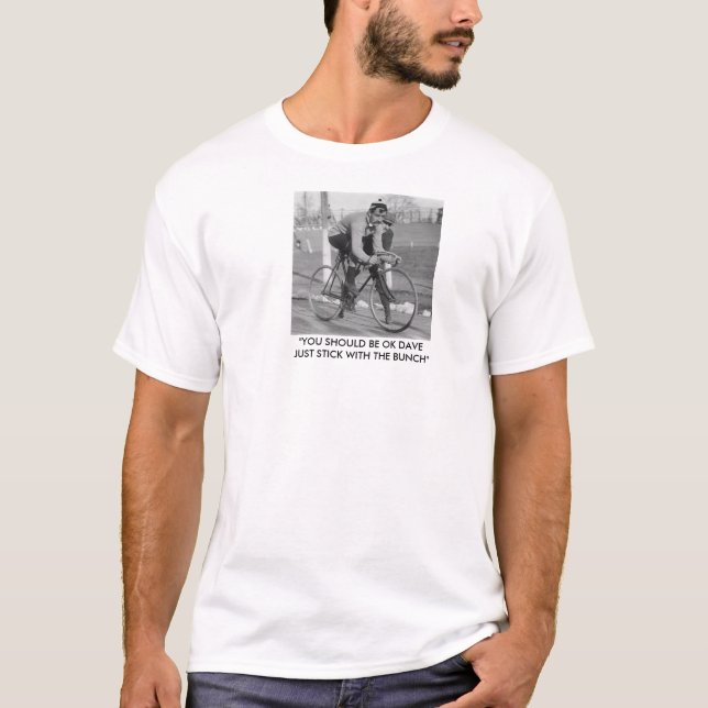 Camiseta MustacheFixie, "USTED DEBE SER DAVE ACEPTABLE (Anverso)