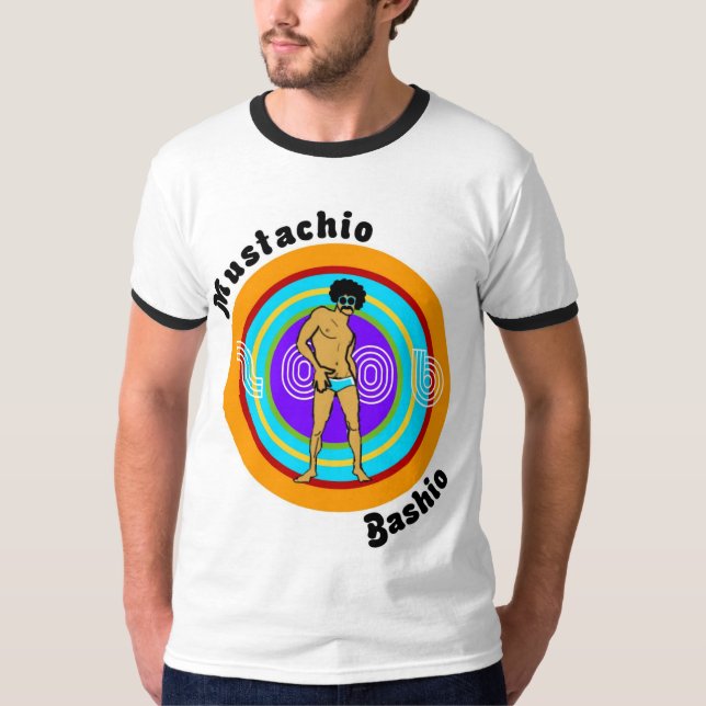 Camiseta Mustachio Bashio (Anverso)