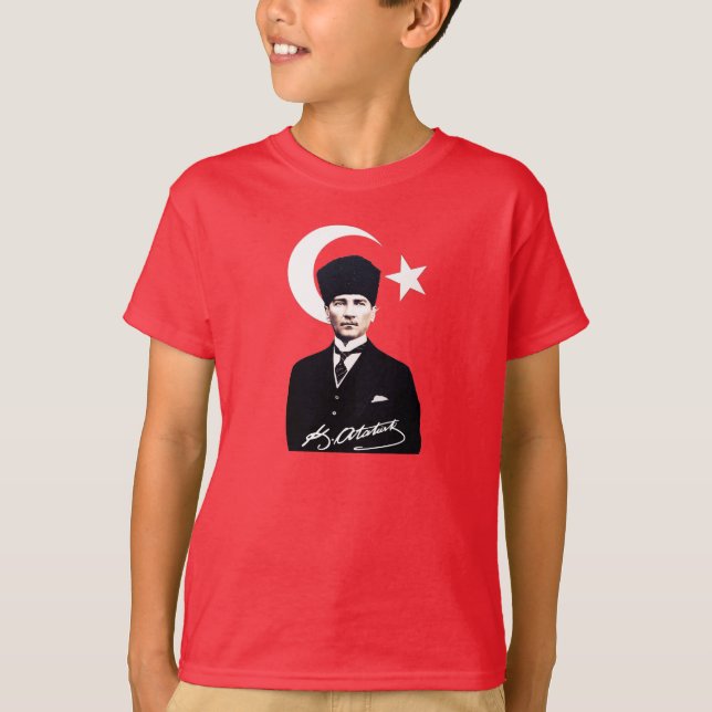 Camiseta Mustafa Kemal Atatürk (Anverso)