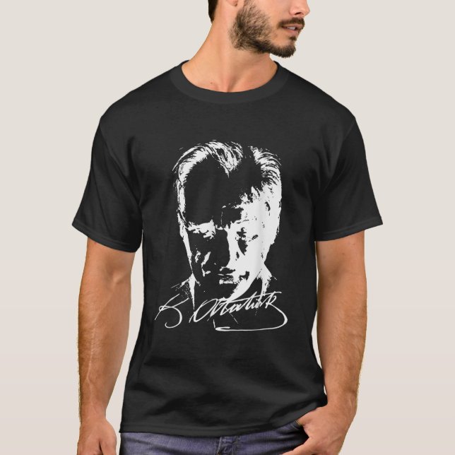 Camiseta Mustafa Kemal Ataturk padre de Turquía (Anverso)