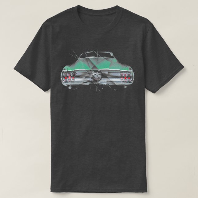 Camiseta mustang (Diseño del anverso)