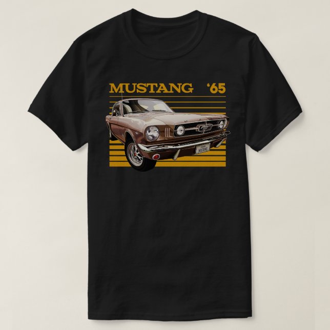 CAMISETA MUSTANG (Diseño del anverso)