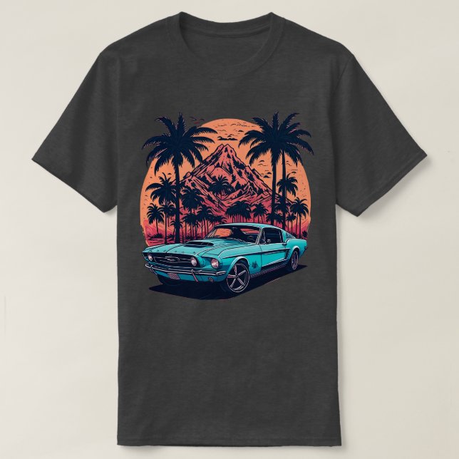 Camiseta Mustang 4 (Diseño del anverso)