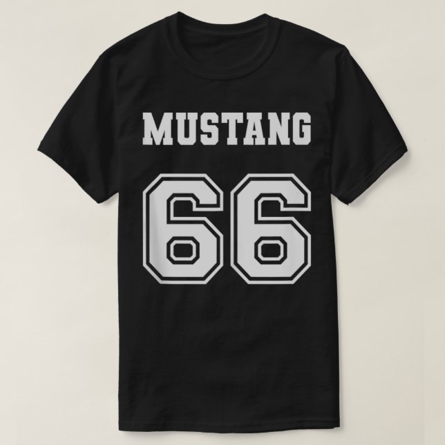 Camiseta Mustang 66 1966 (Diseño del anverso)