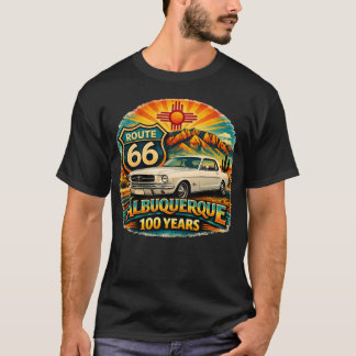 Camiseta Mustang Centenario de la Ruta 66