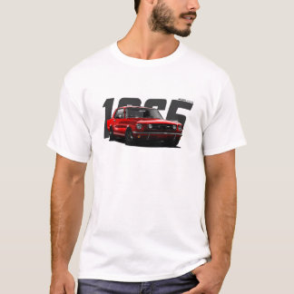 Camiseta Mustang de coche del músculo retro rojo clásico 19