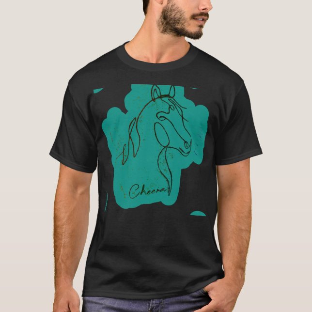 Camiseta Mustang equino (Anverso)