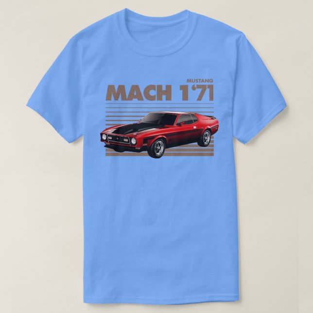 CAMISETA MUSTANG MACH (Diseño del anverso)
