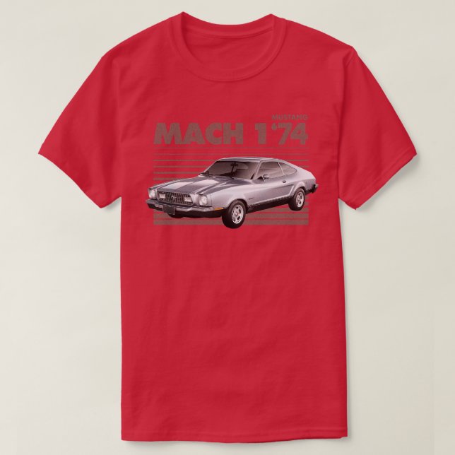 CAMISETA MUSTANG MACH 1 1 (Diseño del anverso)