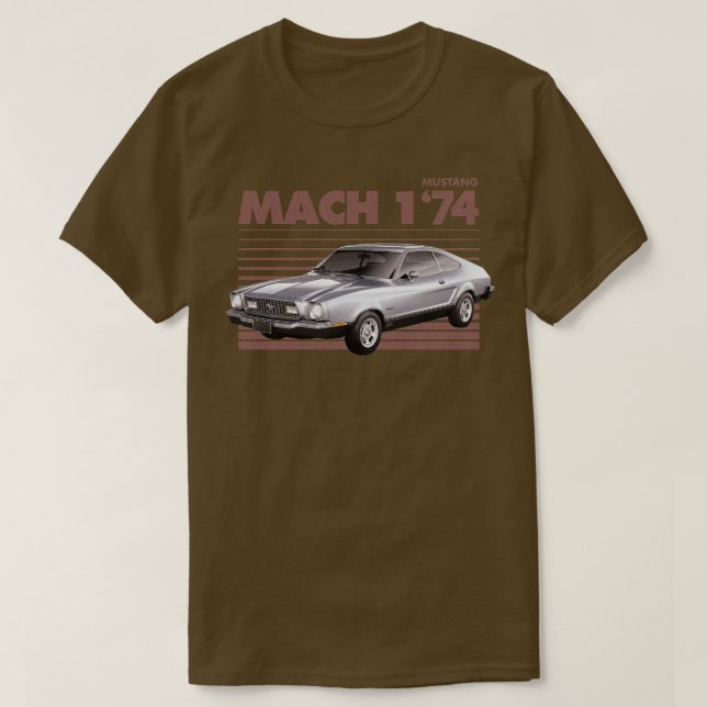 CAMISETA MUSTANG MACH 1 1 (Diseño del anverso)