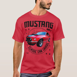 Camiseta Mustang Mach clásico de coche 1969