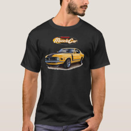 Camiseta Mustang - Musclecar americano