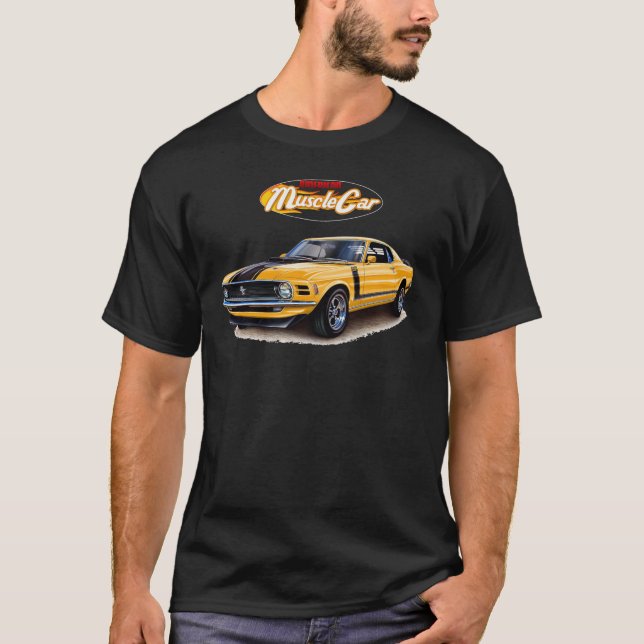 Camiseta Mustang - Musclecar americano (Anverso)