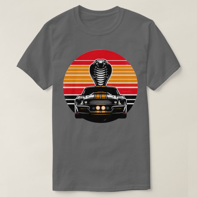 Camiseta Mustang Shelby GT500 1 (Diseño del anverso)