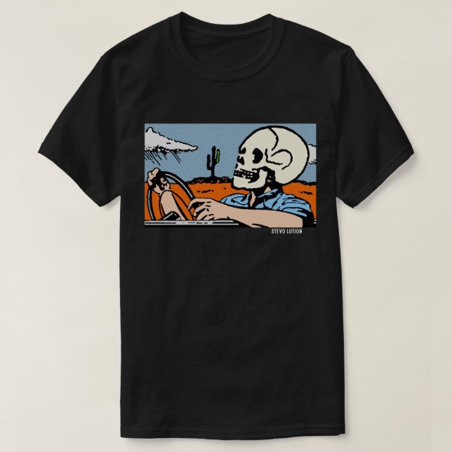 Camiseta Mustang Skully (Diseño del anverso)